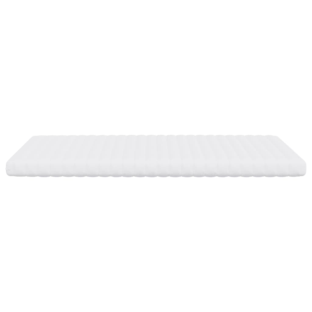 Foam mattress white 120x200 cm 7-zone hardness level 20 ILD
