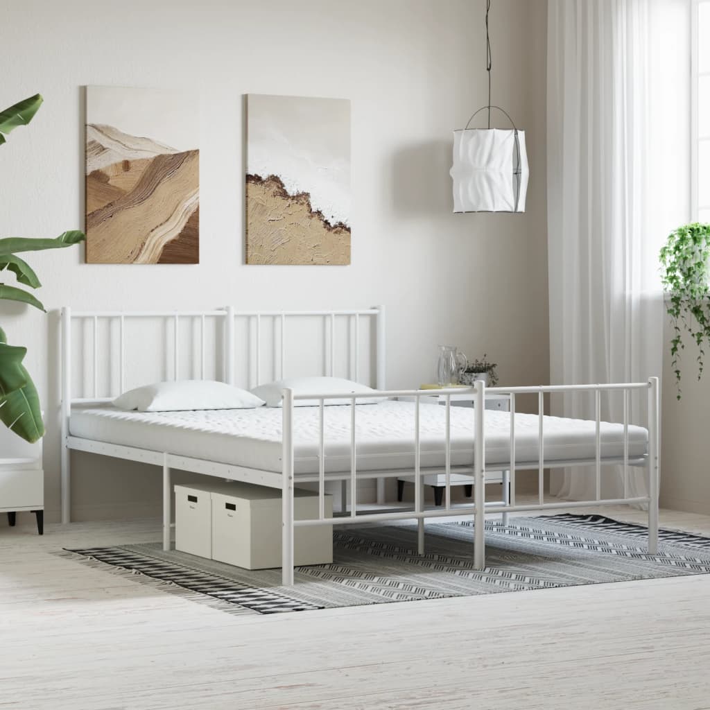 Foam mattress white 180x200 cm 7-zone hardness level 20 ILD