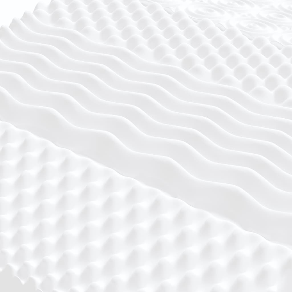 Foam mattresses 2 pcs. 100x200 cm 7-zone hardness 20 ILD
