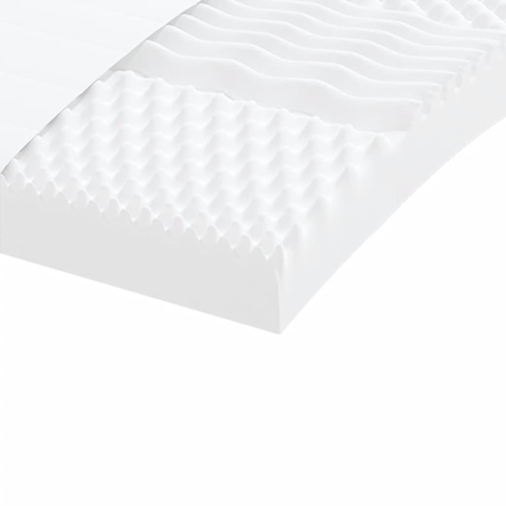 Foam mattresses 2 pcs. 100x200 cm 7-zone hardness 20 ILD