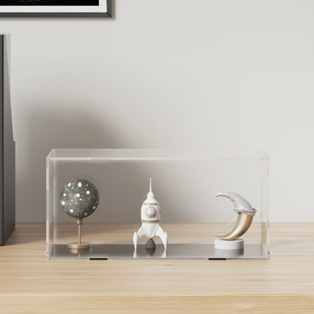 Vitrine Transparent 24x12x11 cm Acryl