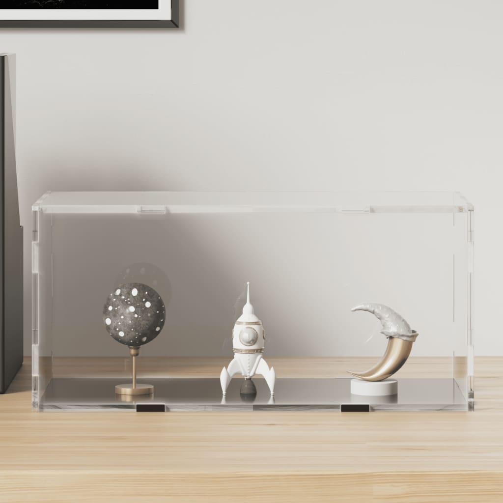 Vitrine Transparent 30x15x14 cm Acryl
