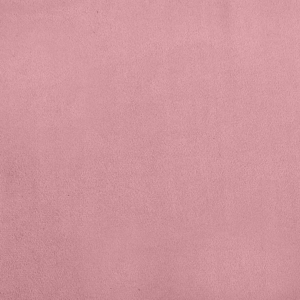 Kindersofa Rosa 50x40x26,5 cm Samt