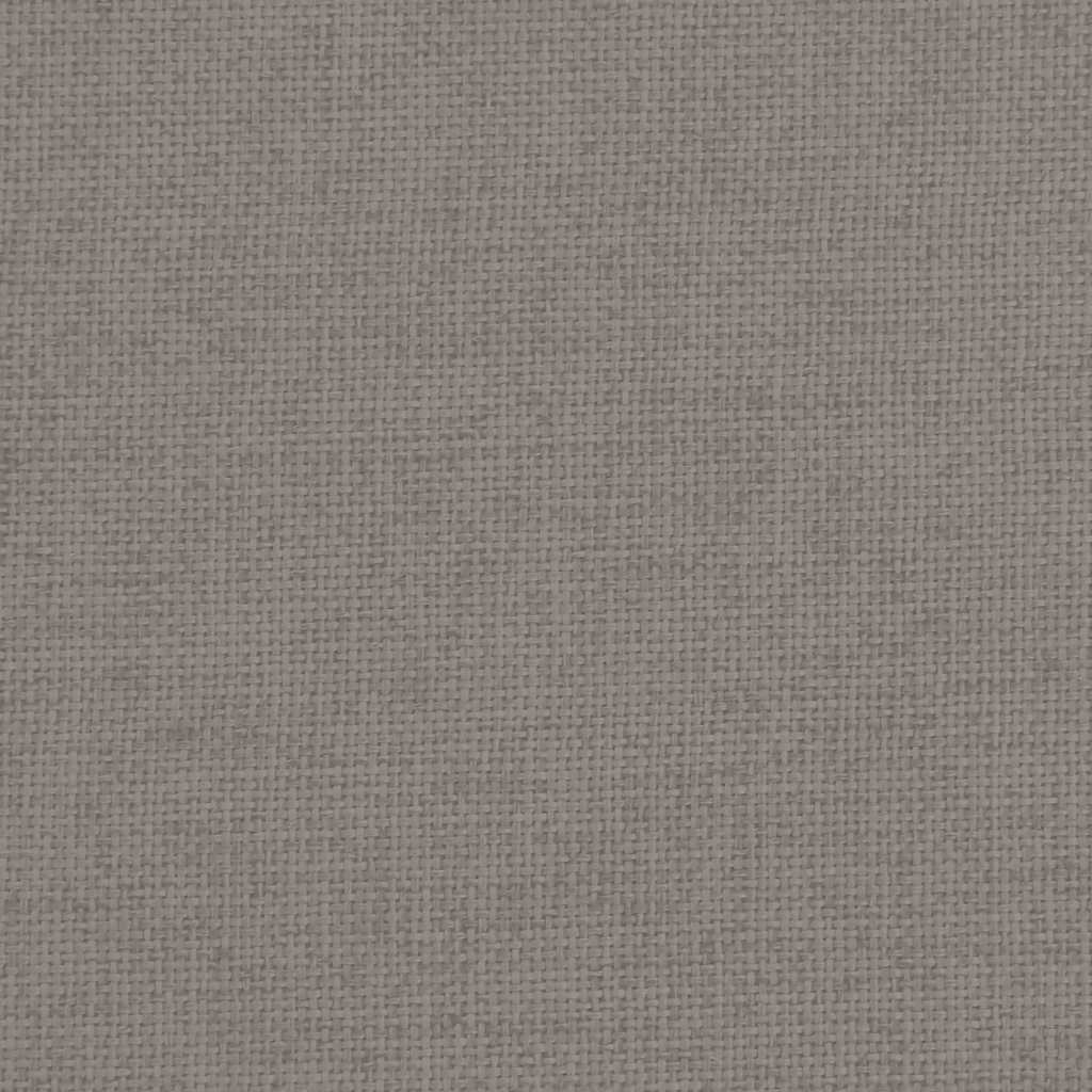 Kindersofa Taupe 70x40x24 cm Stoff