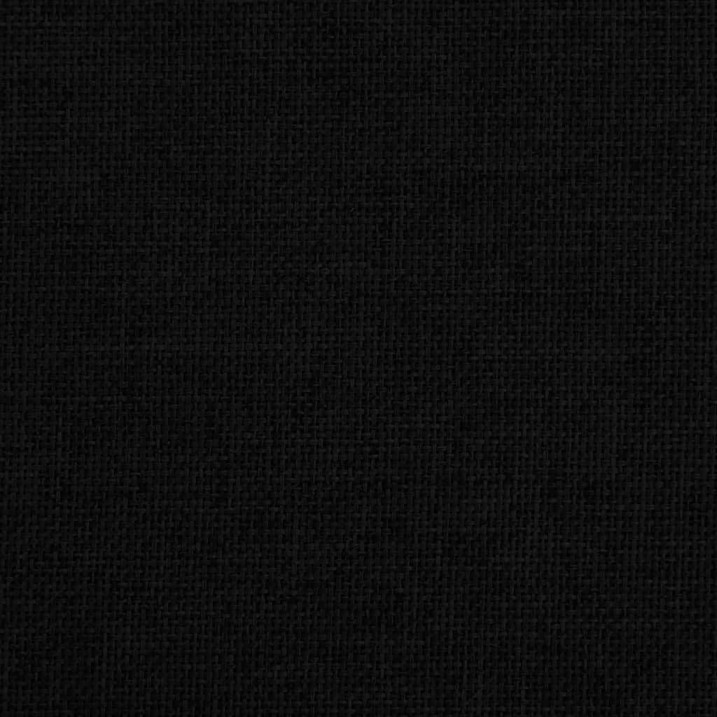Kindersofa Schwarz 70x40x24 cm Stoff