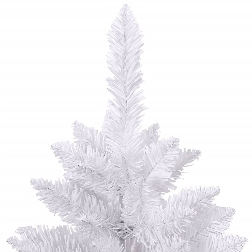 Künstlicher Weihnachtsbaum Klappbar mit Ständer Weiß 270 cm