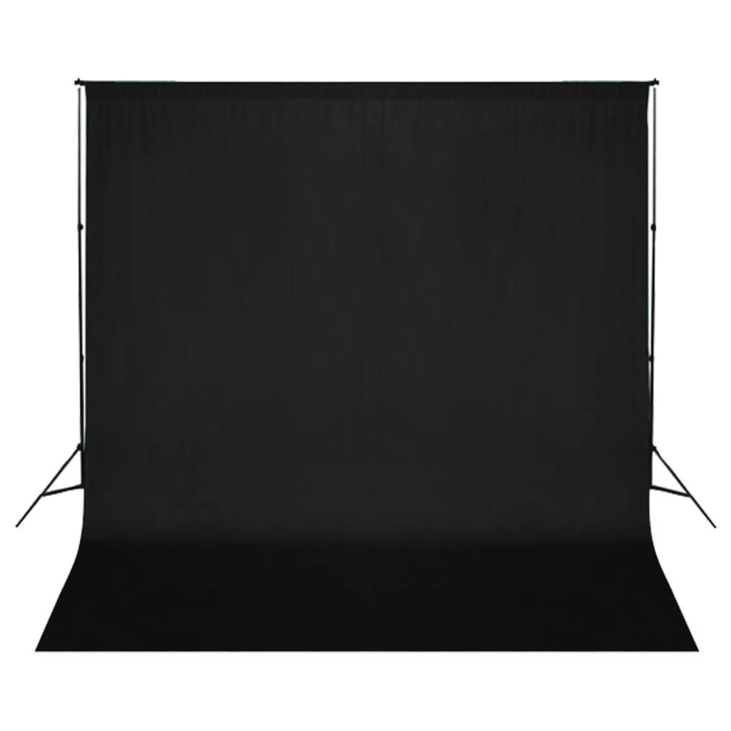 Fotostudio-Set mit Leuchten, Hintergrund und Reflektor