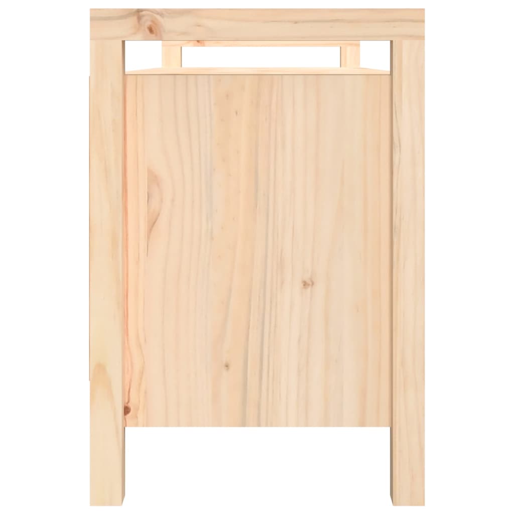 Flurbank 110x40x60 cm Massivholz Kiefer