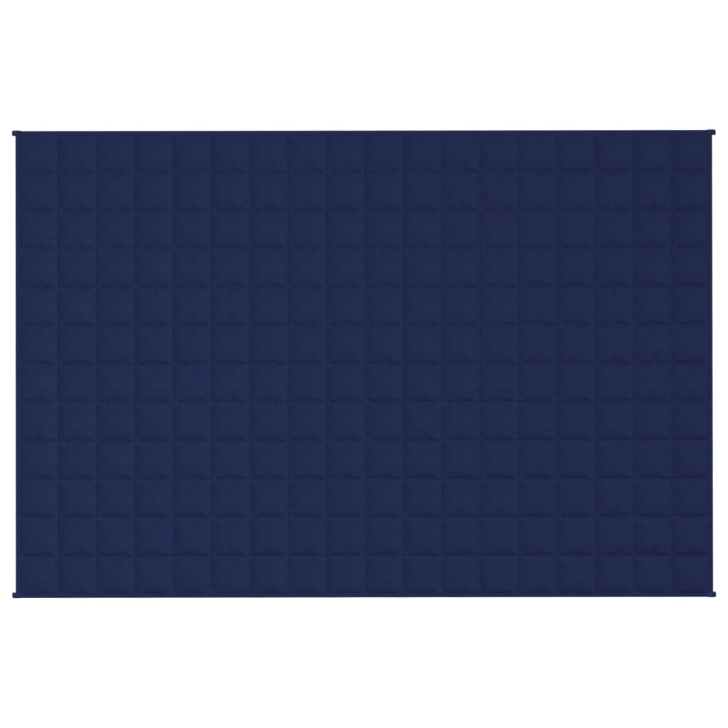 Gewichtsdecke Blau 120x180 cm 5 kg Stoff