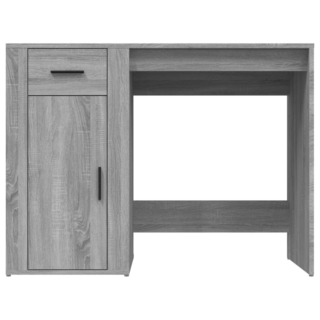 Desk Grey Sonoma 100x49x75 cm Wood Material