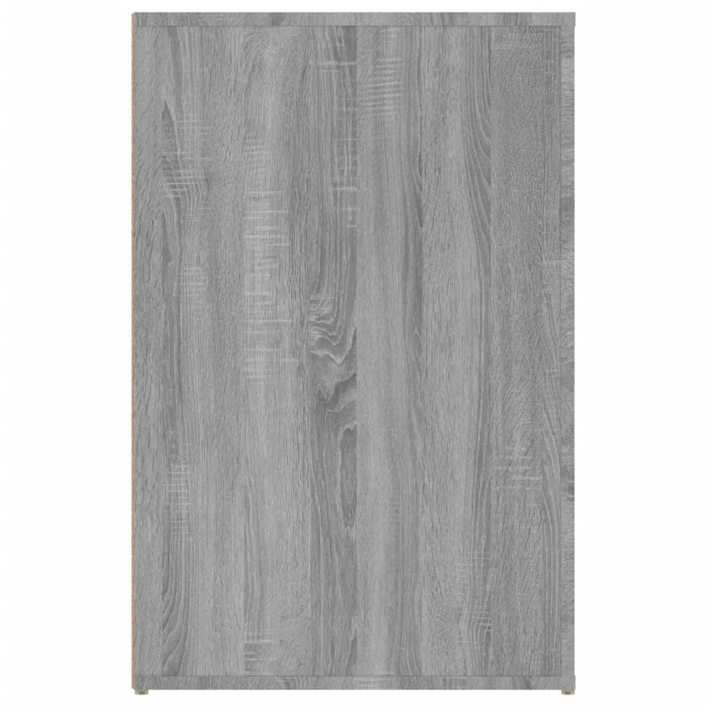 Desk Grey Sonoma 100x49x75 cm Wood Material
