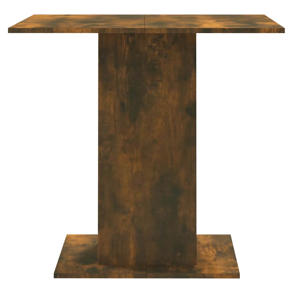 Esstisch Räuchereiche 80x80x75 cm Holzwerkstoff