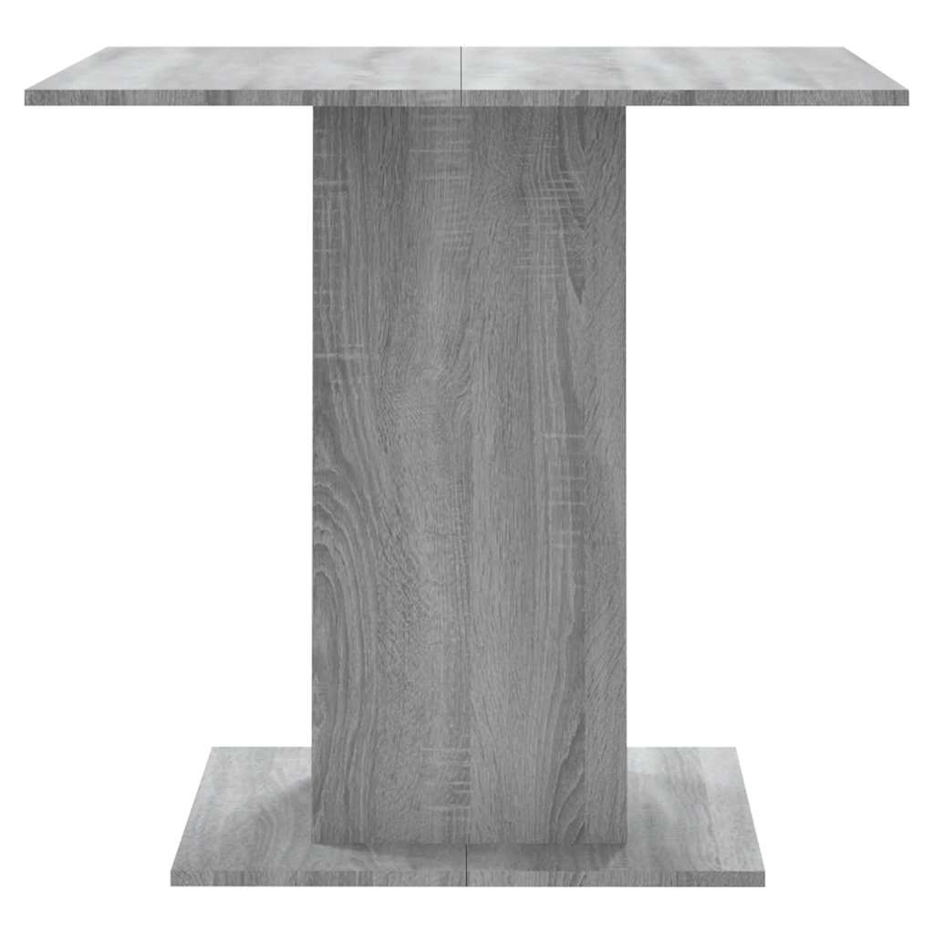Esstisch Grau Sonoma 80x80x75 cm Holzwerkstoff