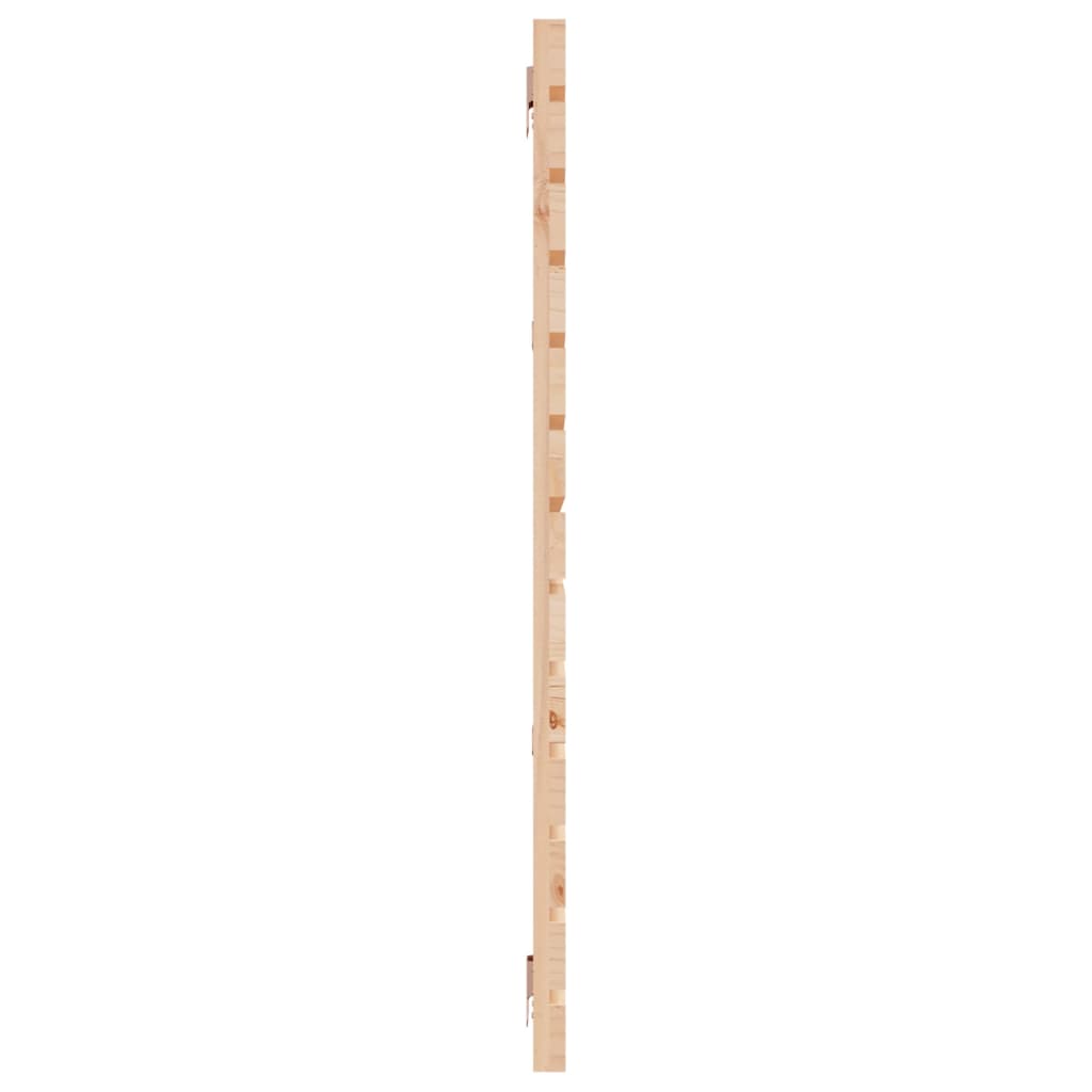 Wand-Kopfteil 206x3x91,5 cm Massivholz Kiefer