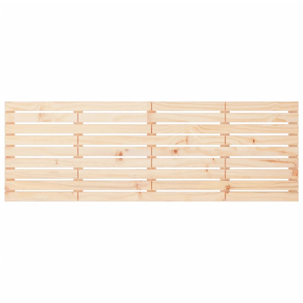 Wand-Kopfteil 206x3x63 cm Massivholz Kiefer