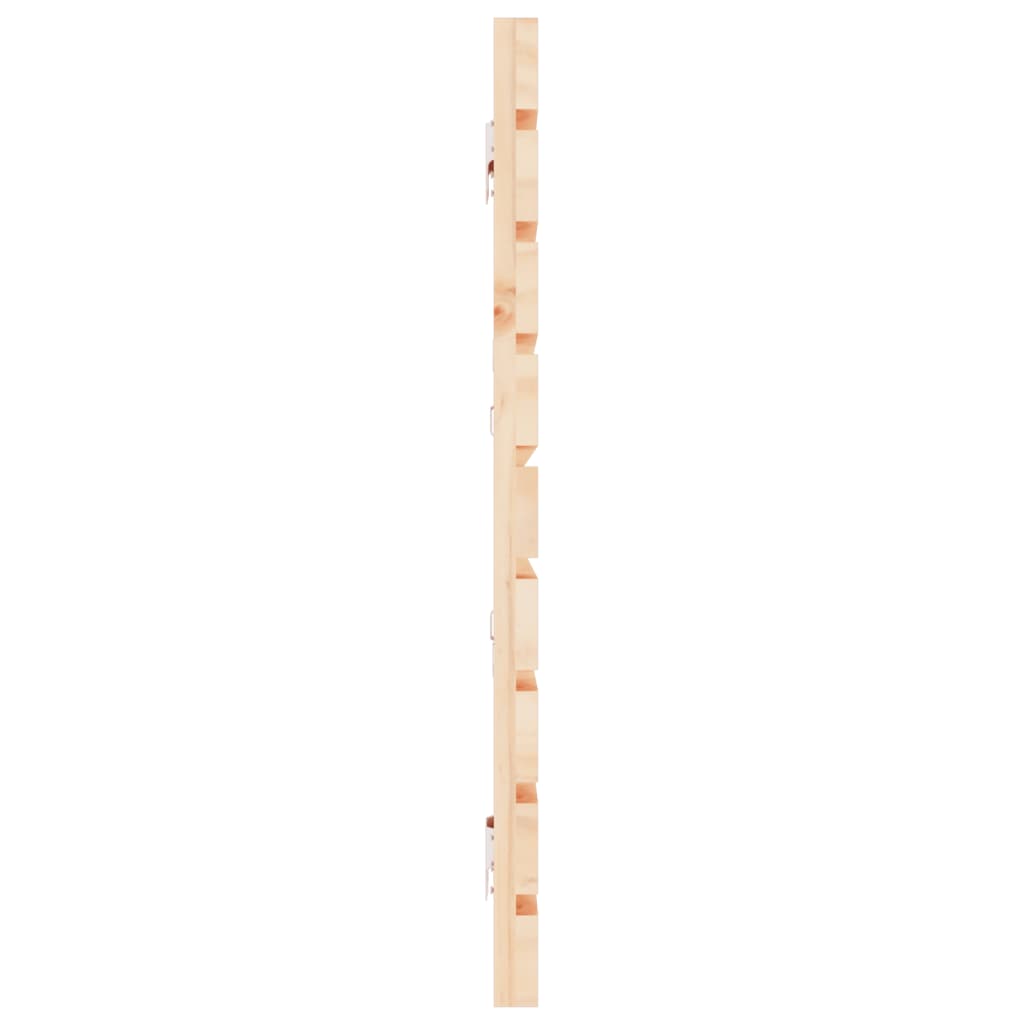 Wand-Kopfteil 206x3x63 cm Massivholz Kiefer
