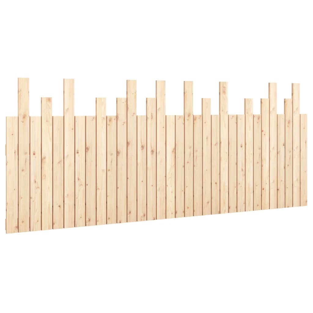 Wand-Kopfteil 204x3x80 cm Massivholz Kiefer