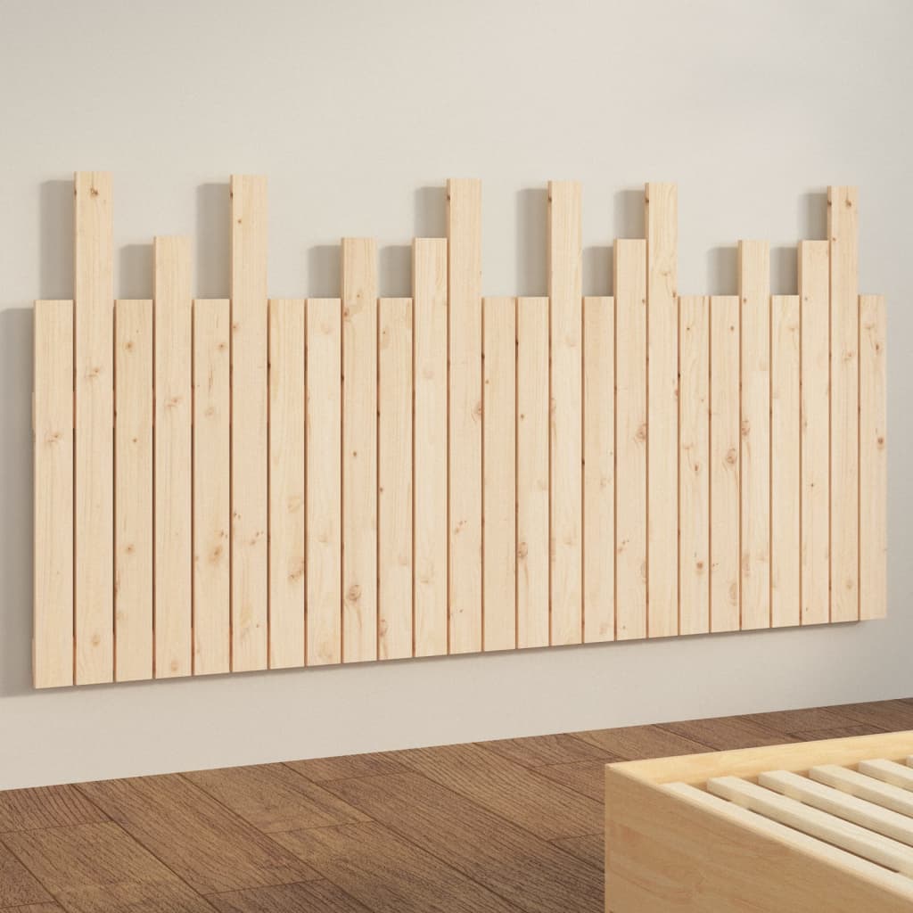 Wand-Kopfteil 159,5x3x80 cm Massivholz Kiefer