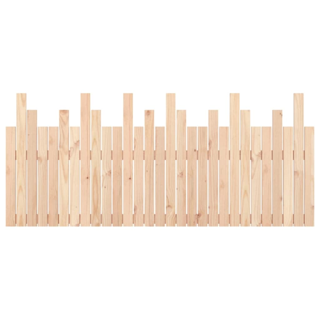 Wand-Kopfteil 185x3x80 cm Massivholz Kiefer