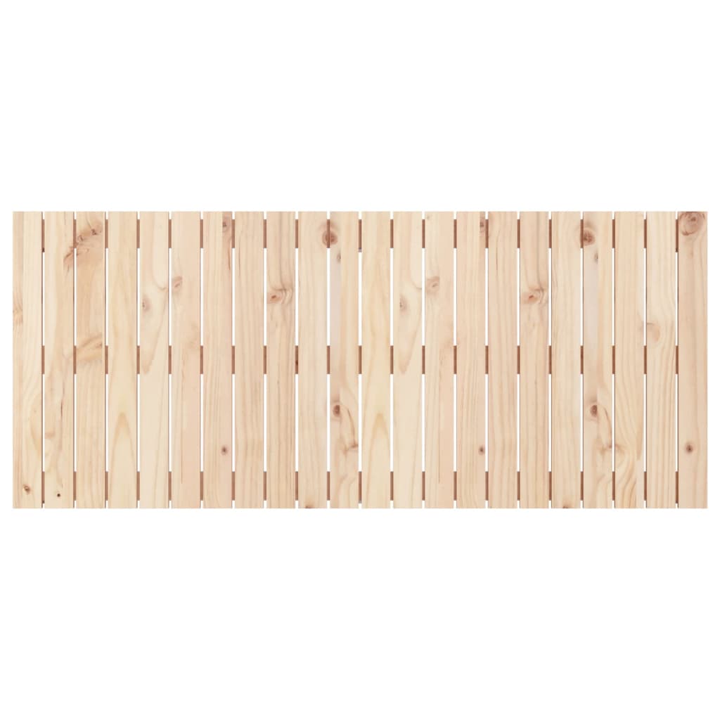 Wand-Kopfteil 140x3x60 cm Massivholz Kiefer