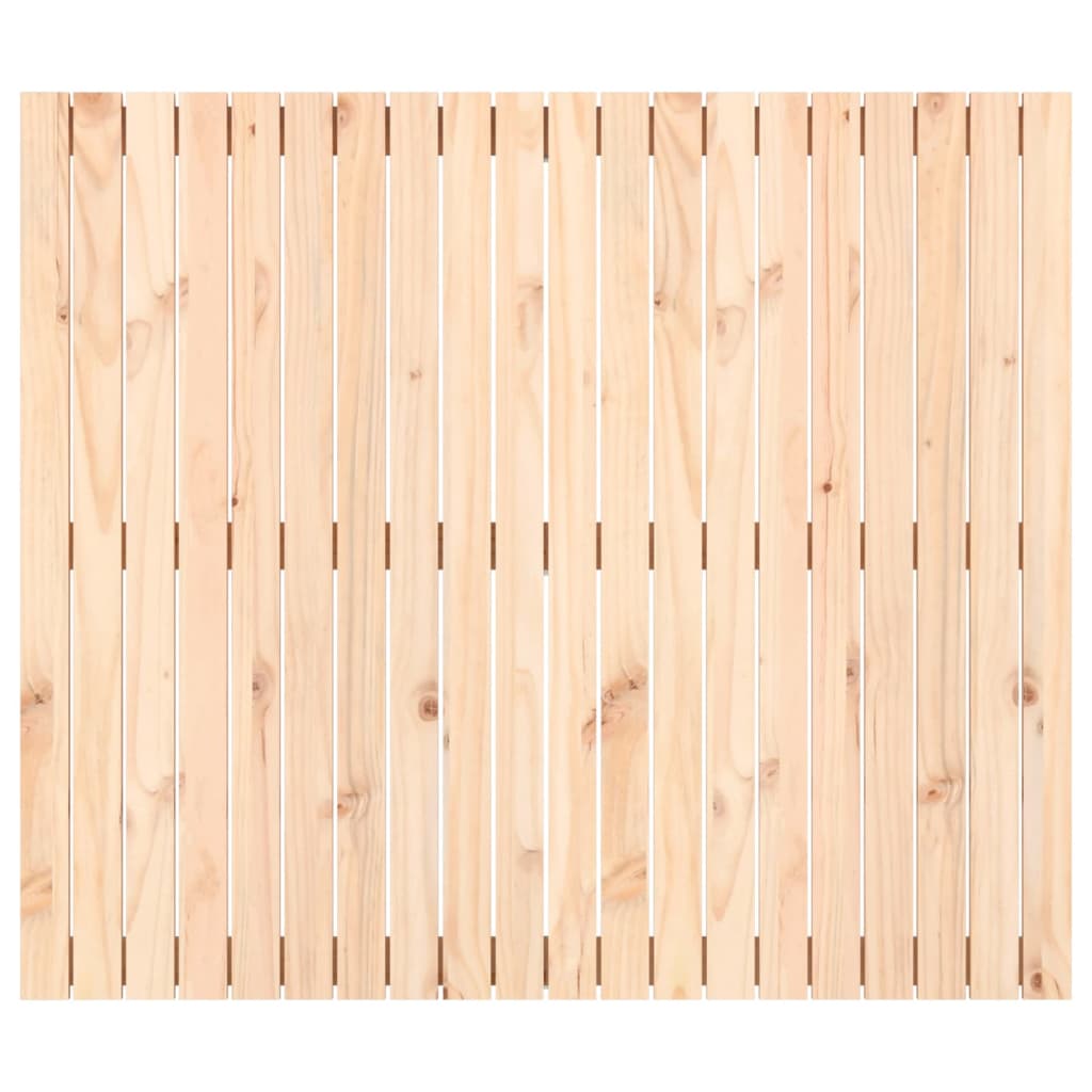 Wand-Kopfteil 127,5x3x110 cm Massivholz Kiefer