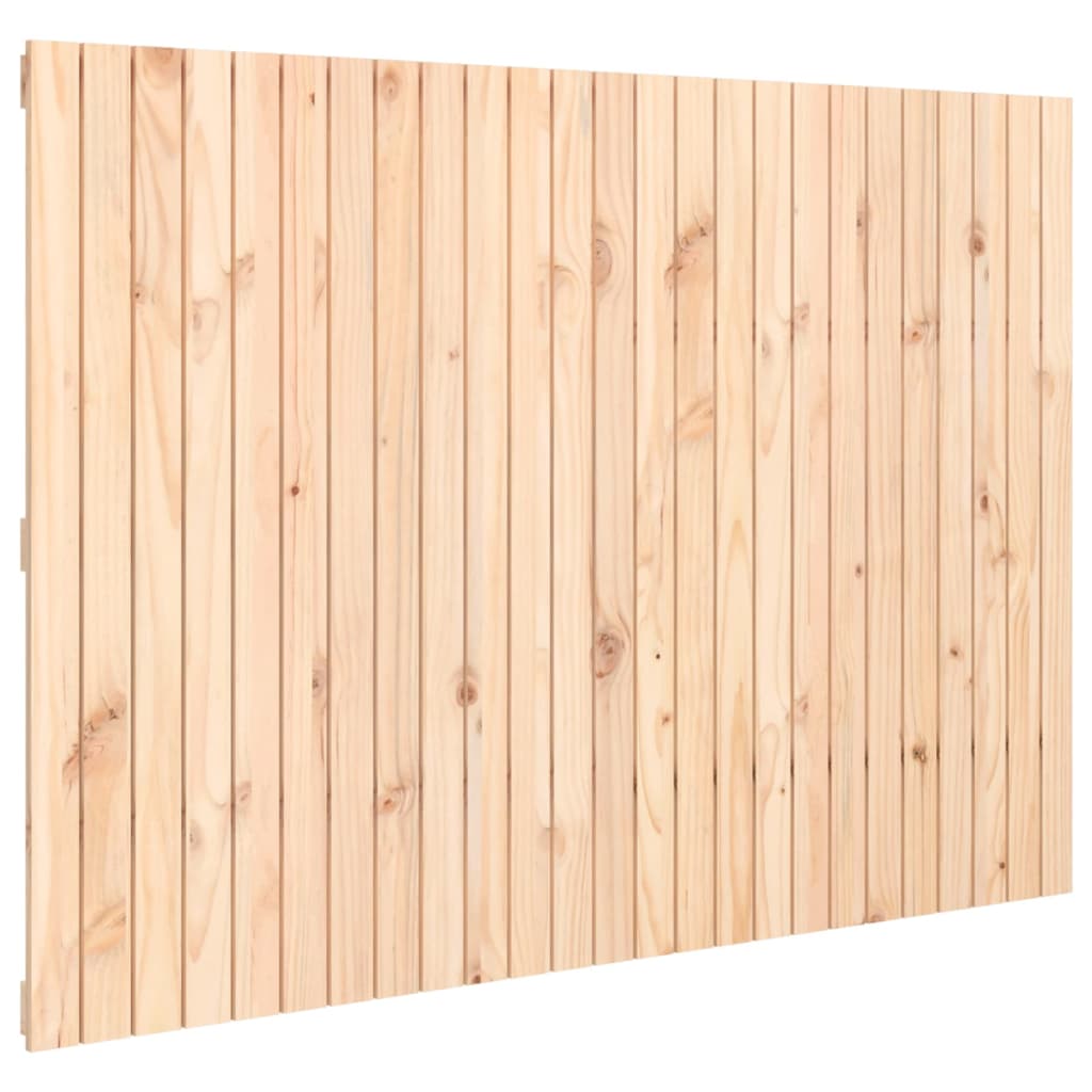 Wand-Kopfteil 159,5x3x110 cm Massivholz Kiefer