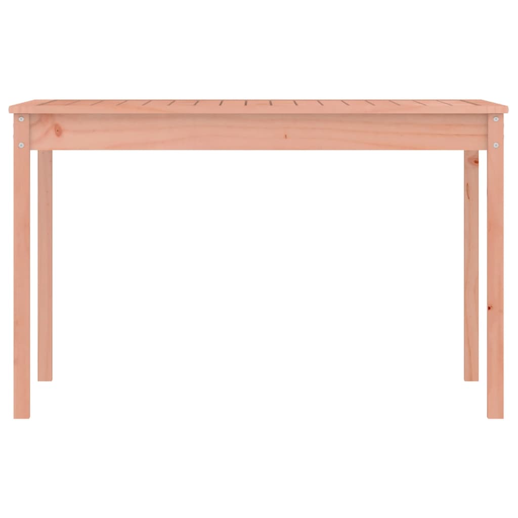 Gartentisch 121x82,5x76 cm Massivholz Douglasie