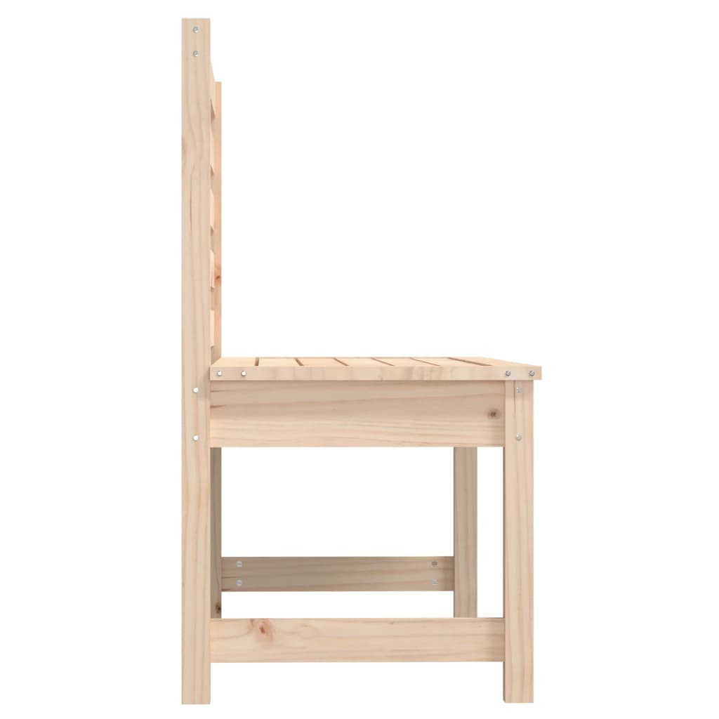 Garden bench 109 cm solid pine wood