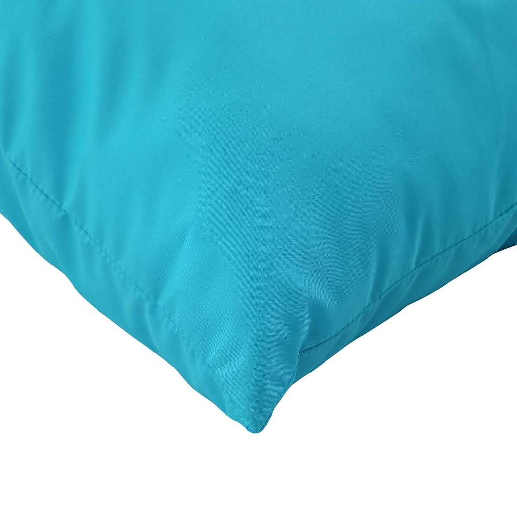 Wurfkissen 4 pcs Türkis 40 x 40 cm Stoff