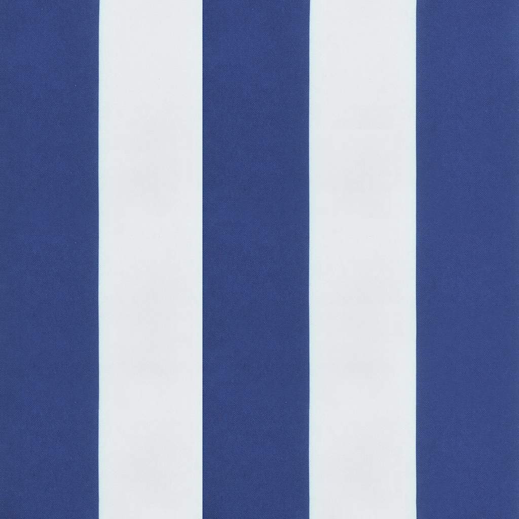 Gartenbank-Auflage Blau&Weiß Gestreift 200x50x4 Stoff