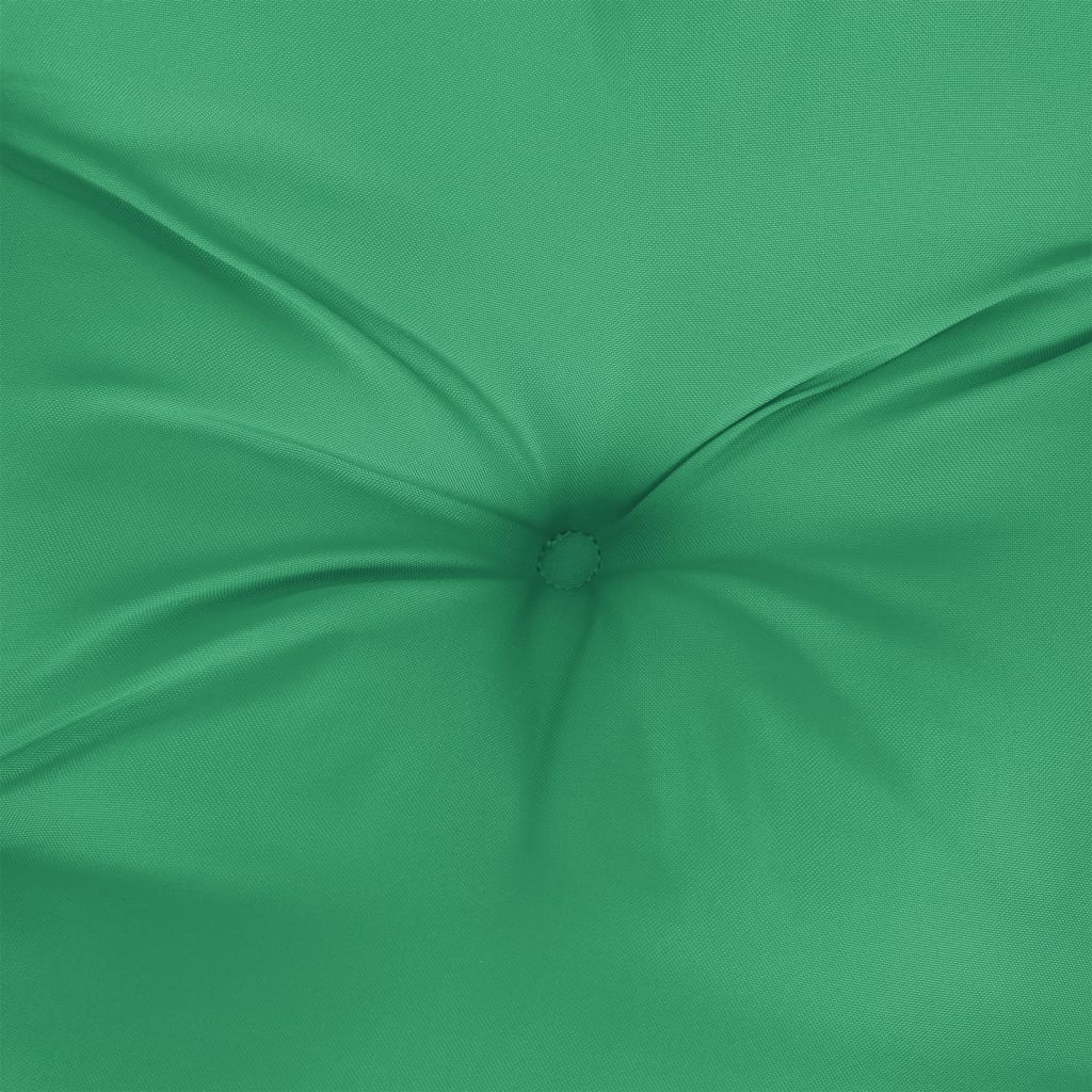 Garden bench cushions 2 pieces green 180x50x7 cm Oxford fabric
