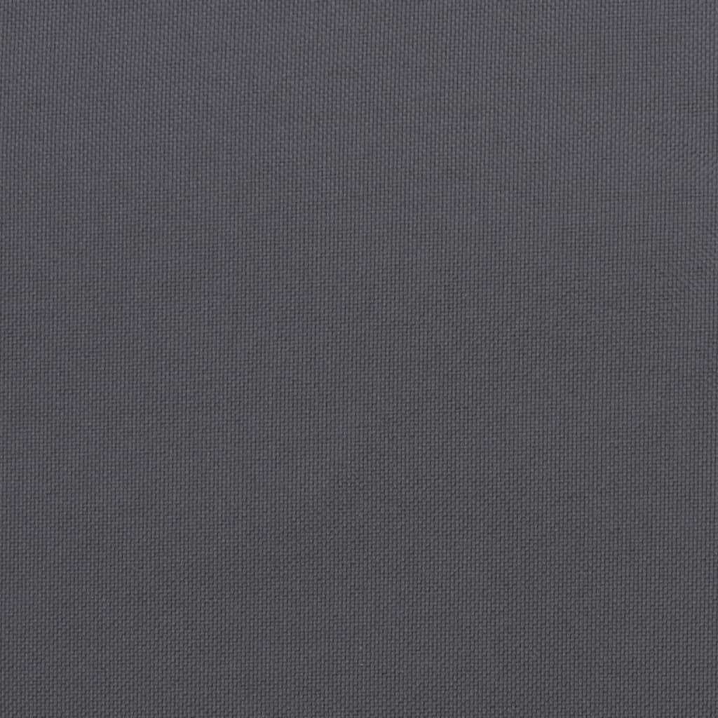 Gartenbank-Auflagen 2 Stk. Anthrazit 200x50x7 cm Oxford-Gewebe