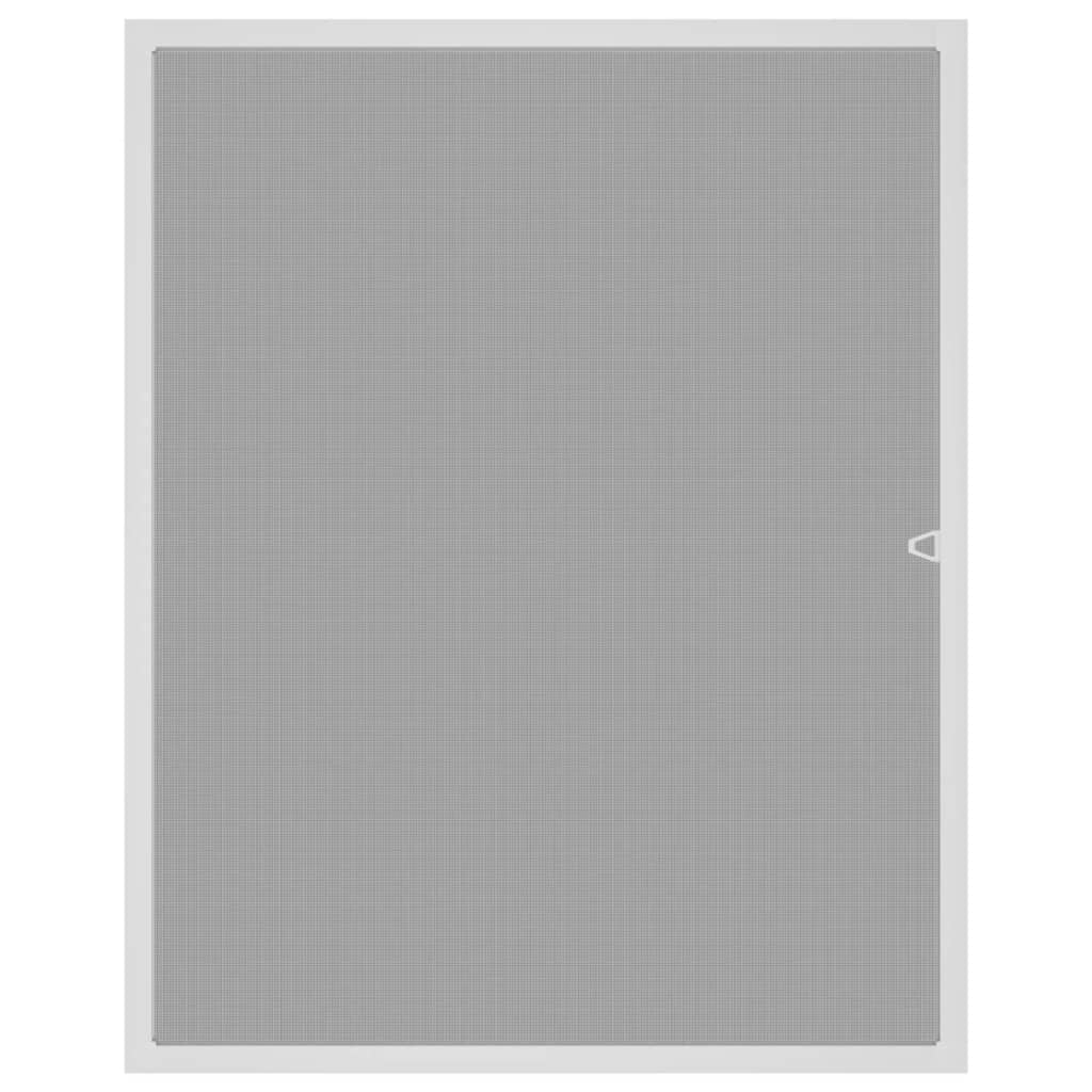 Insektenschutz für Fenster Weiß 100x120 cm