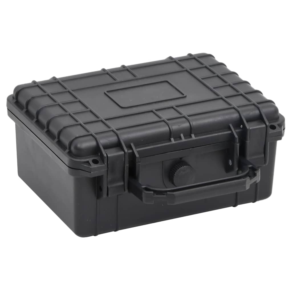 Flugkoffer Tragbar Schwarz 24x19x11 cm PP