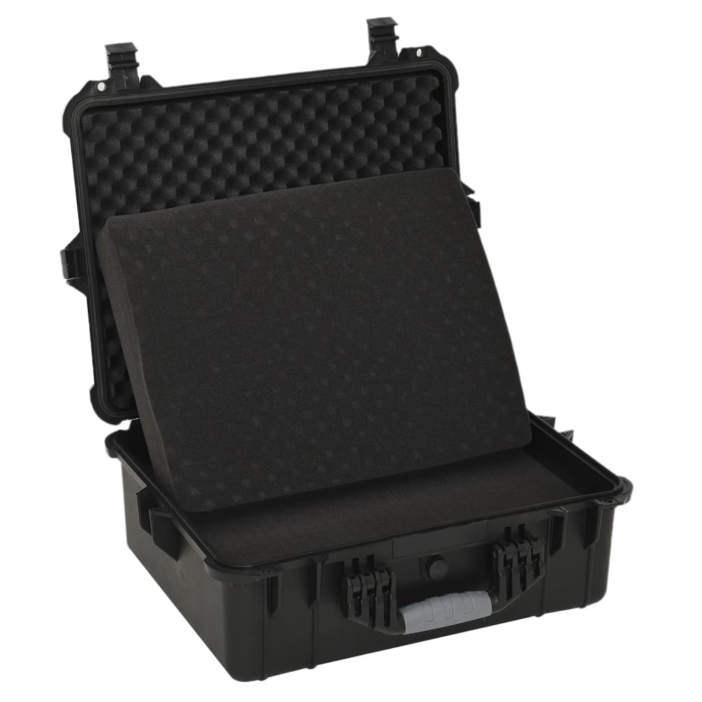 Flugkoffer Tragbar Schwarz 55x43x21 cm PP