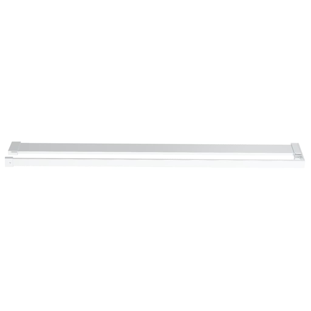 Shower shelf for walk-in shower chrome 90 cm aluminum