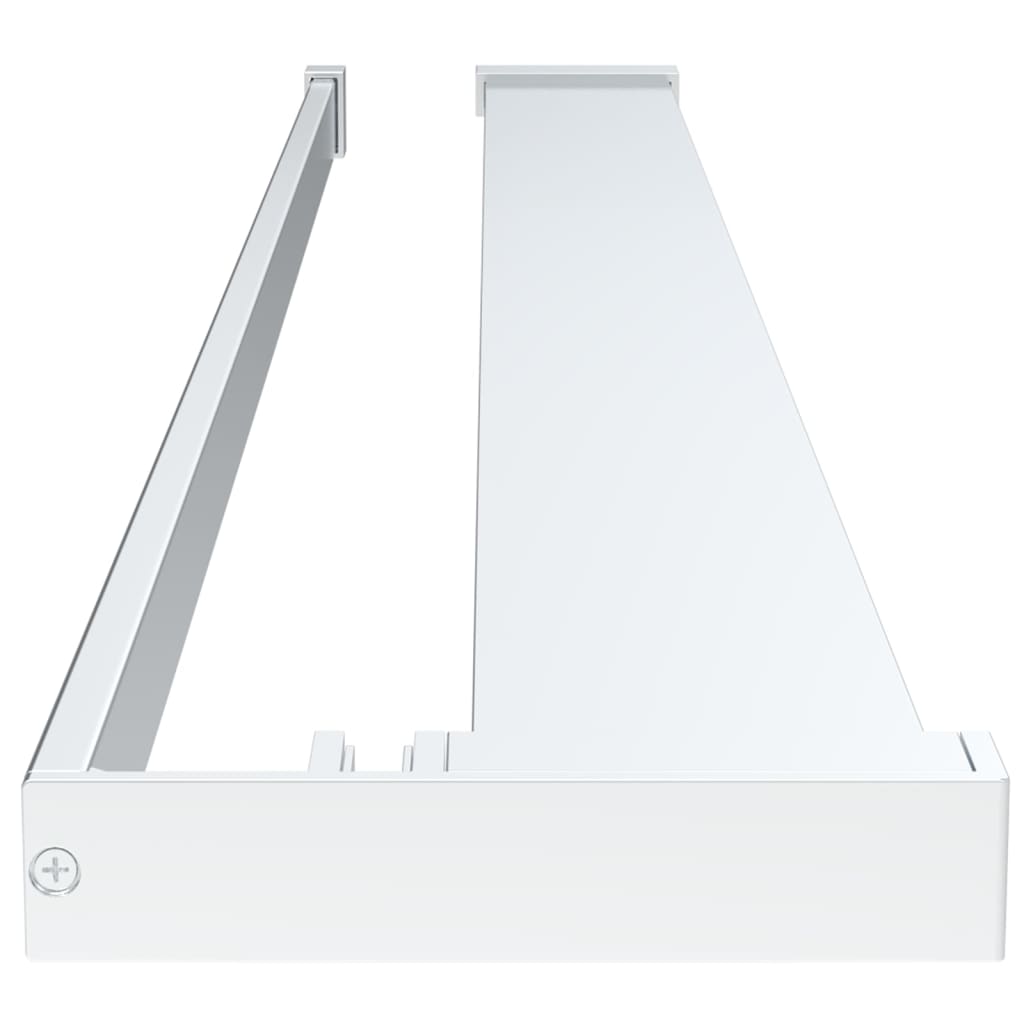 Shower shelf for walk-in shower chrome 90 cm aluminum