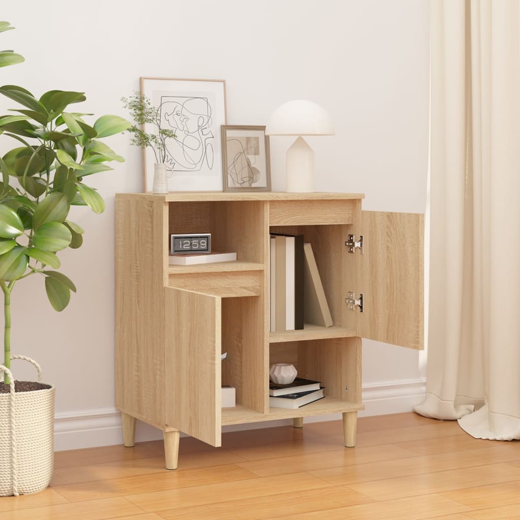 Sideboard Sonoma-Eiche 60x35x70 cm Holzwerkstoff