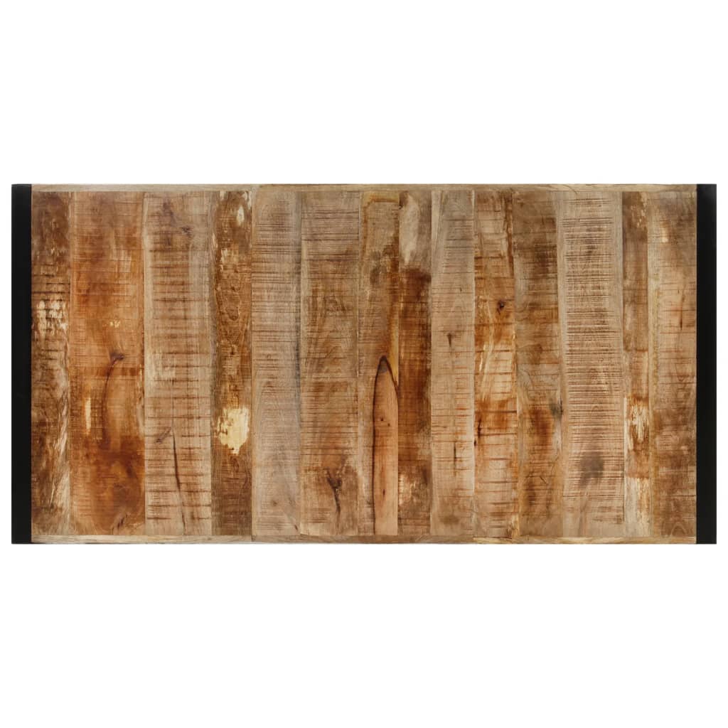Bartisch 175x90x110 cm Massives Raues Mangoholz