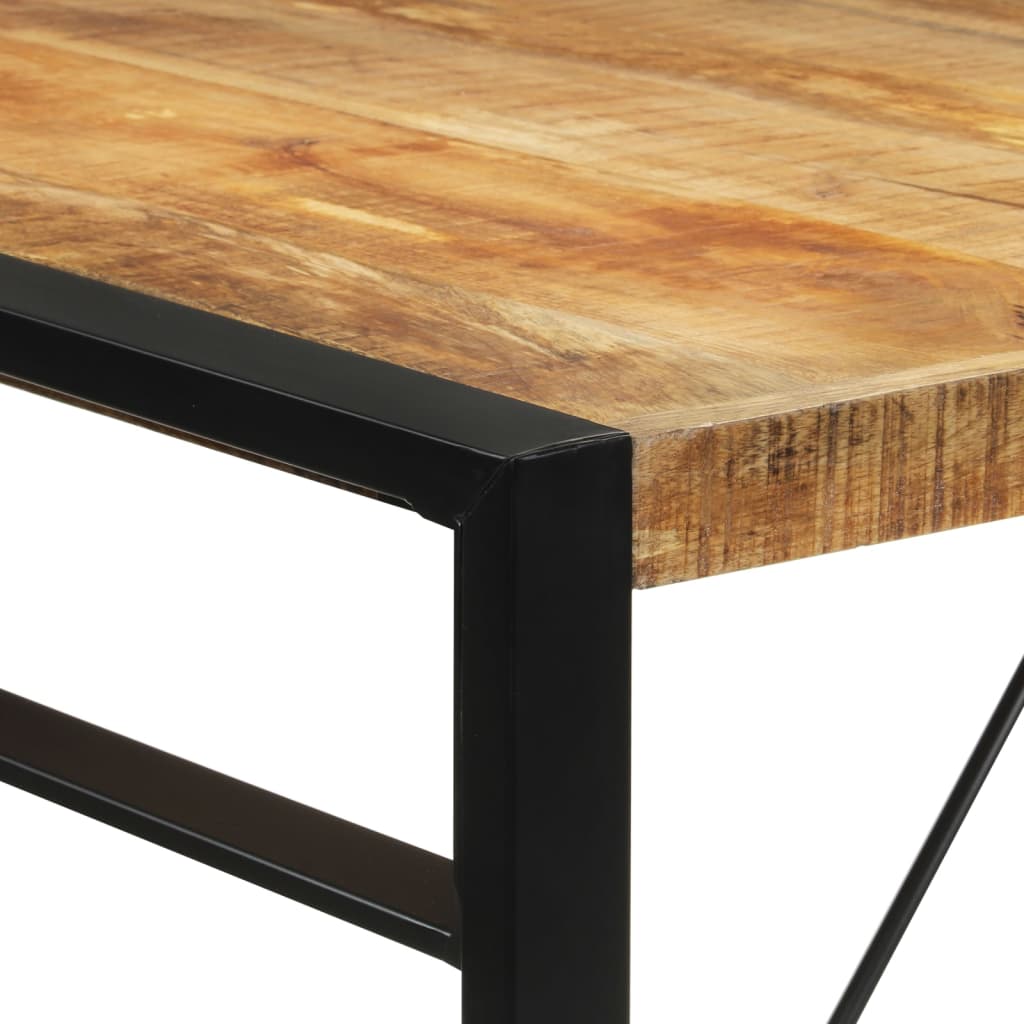 Bartisch 175x90x110 cm Massives Raues Mangoholz