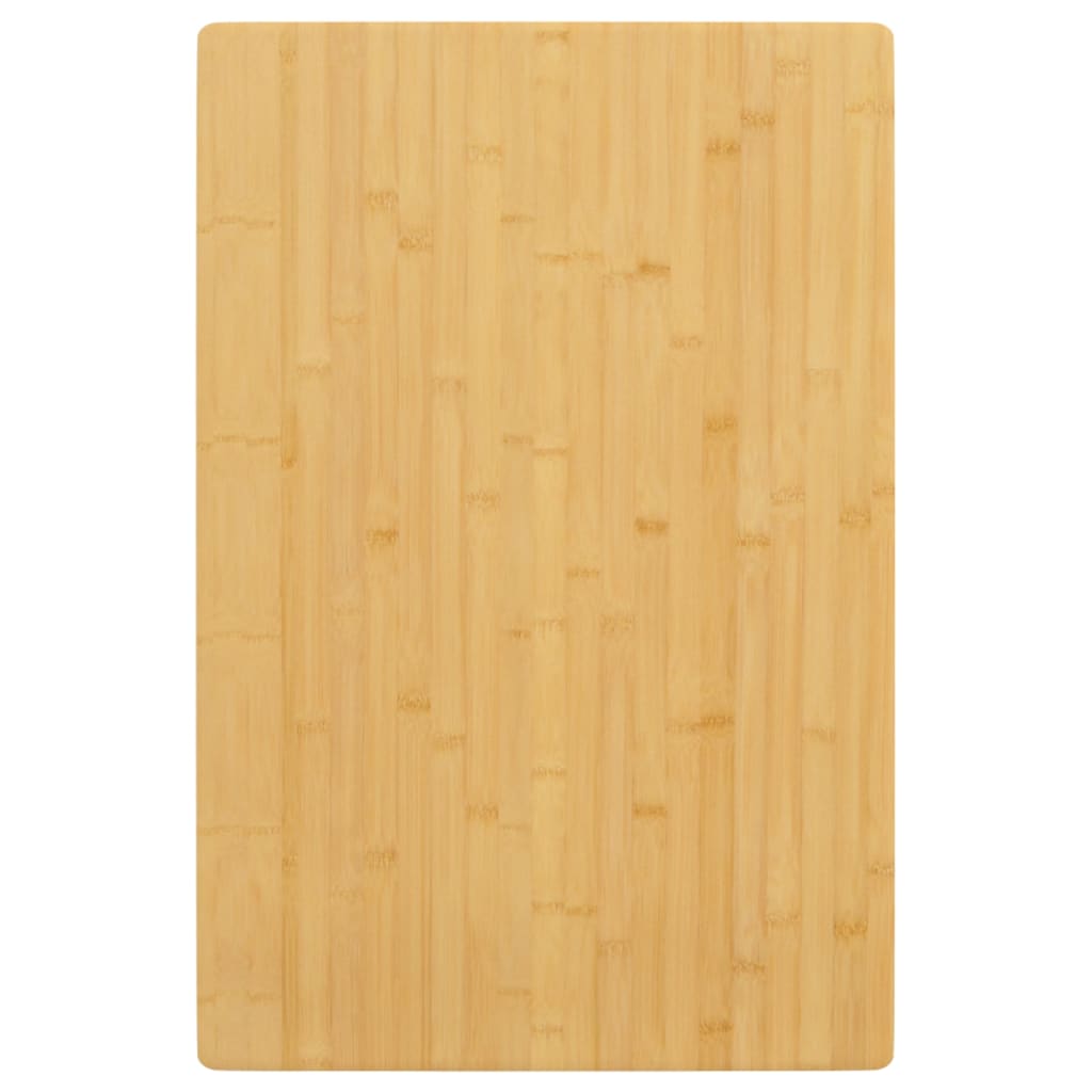 Tischplatte 60x100x1,5 cm Bambus