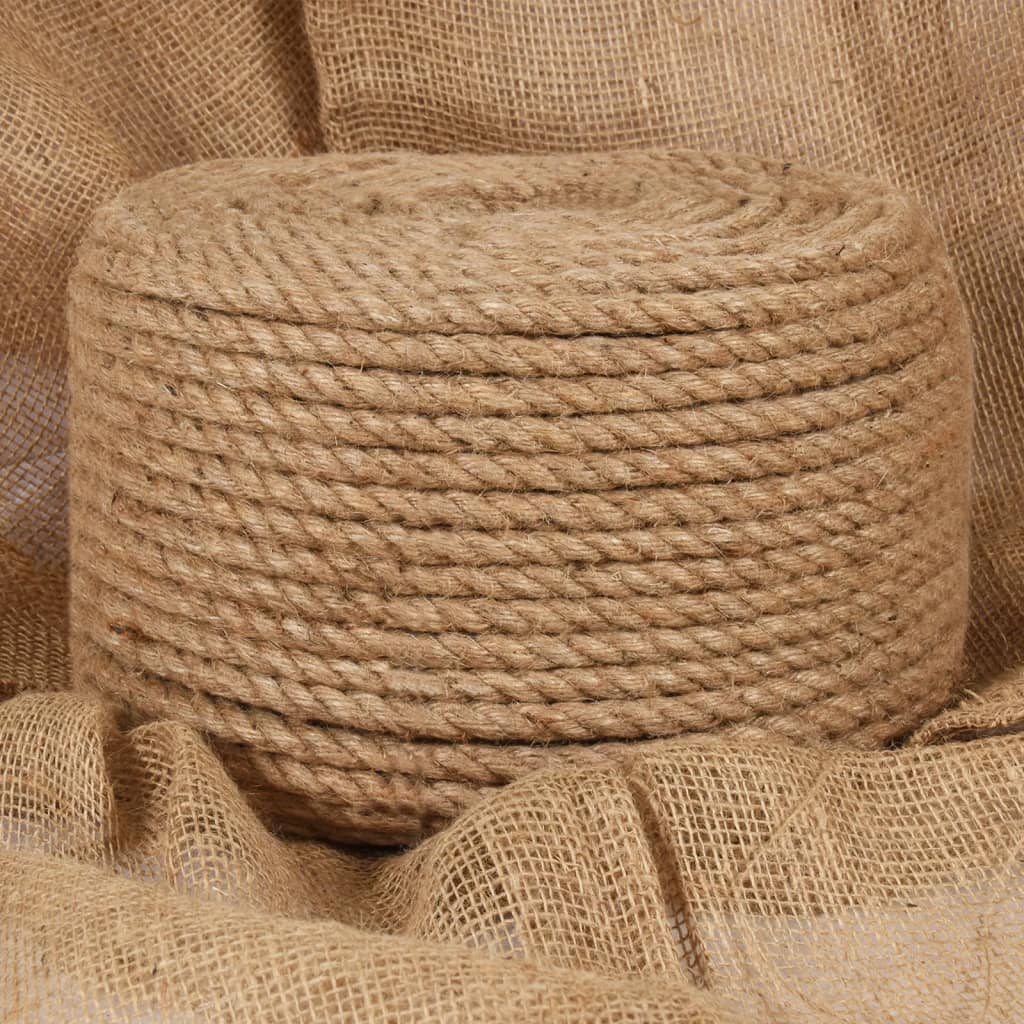 Jute rope 50 m length 12 mm thickness