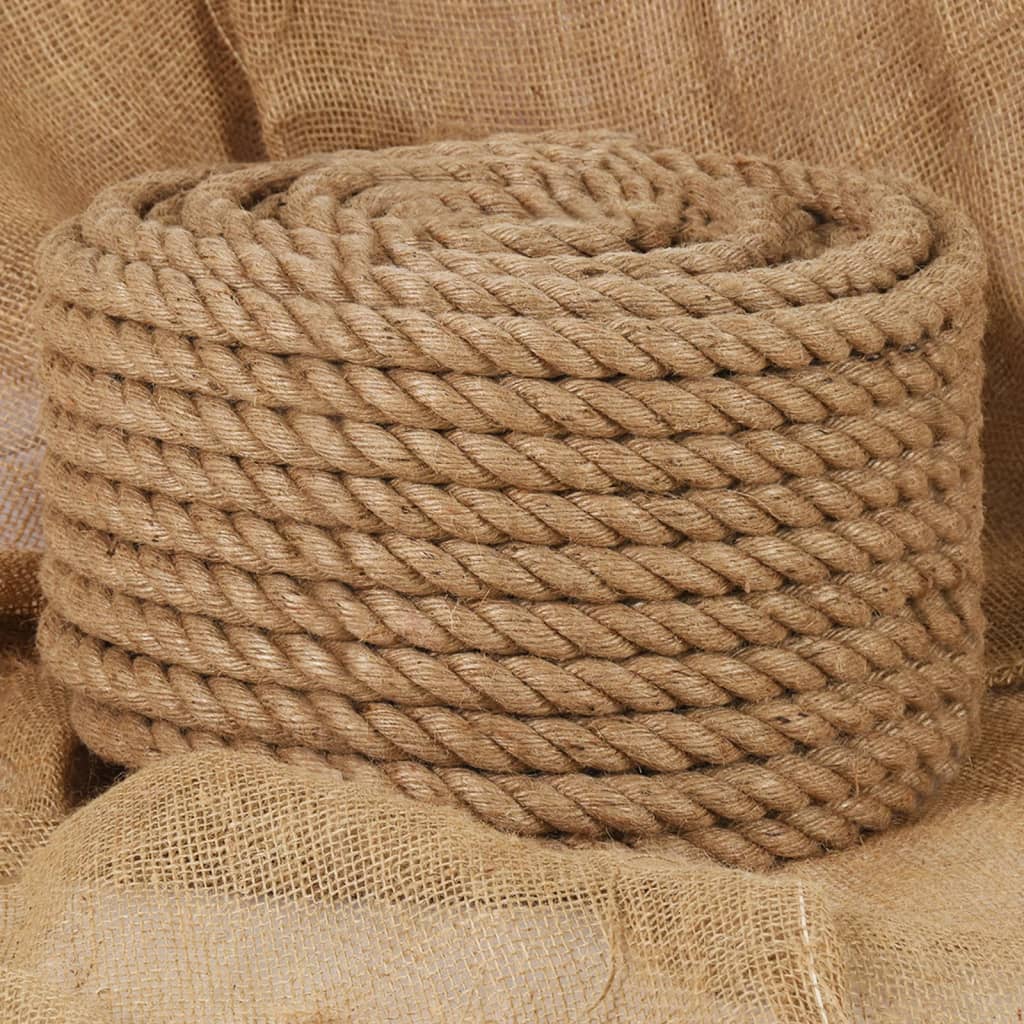Jute rope 50 m length 24 mm thickness