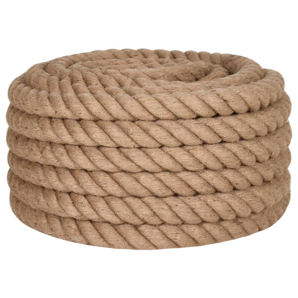 Jute rope 10 m length 30 mm thickness
