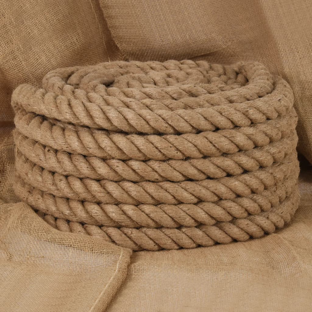 Jute rope 5 m length 36 mm thickness