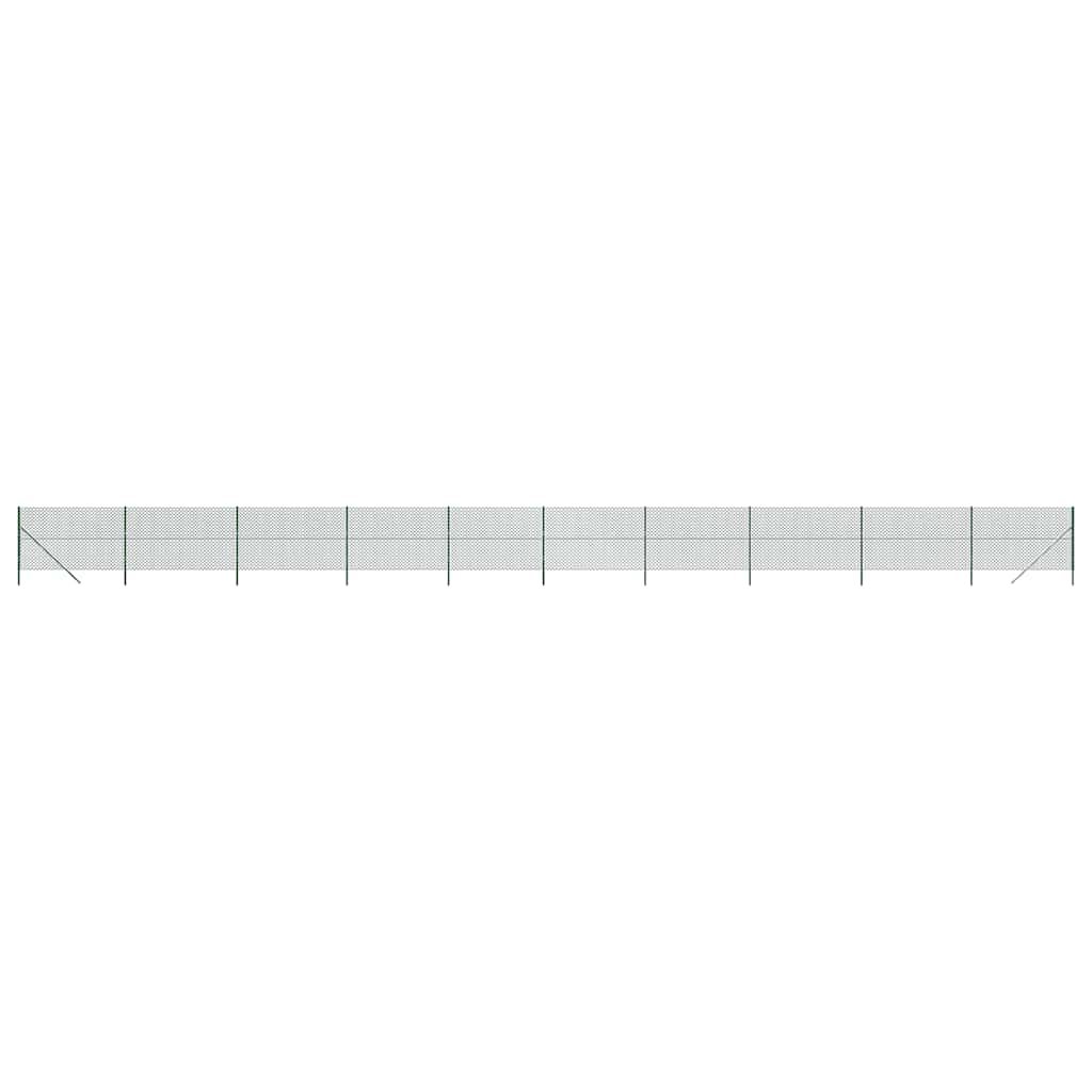 Maschendrahtzaun Grün 1,6x25 m