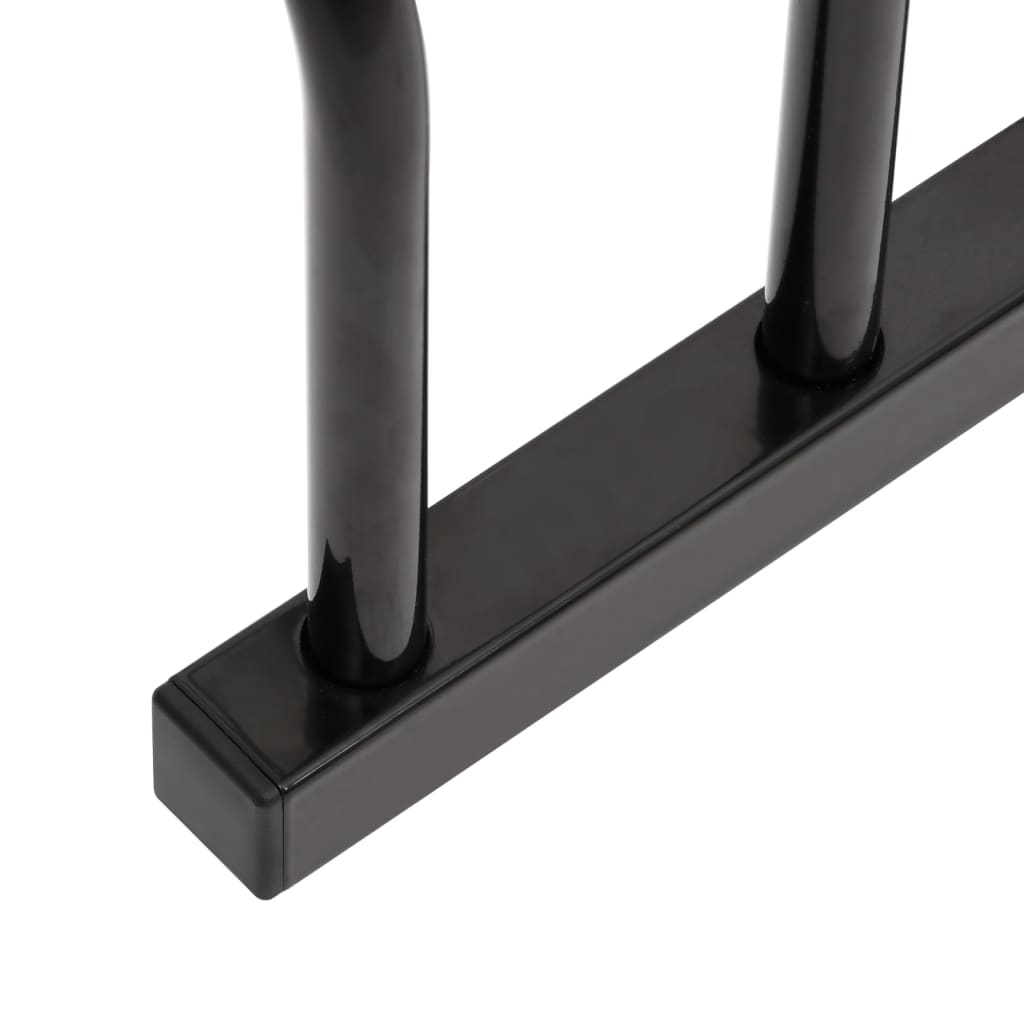 Bicycle stand for 6 bicycles, black steel