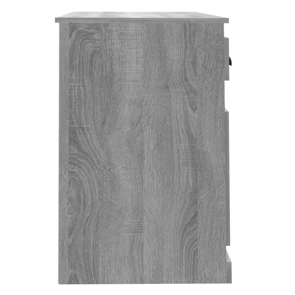 Desk with Drawer Gray Sonoma 115x50x75cm