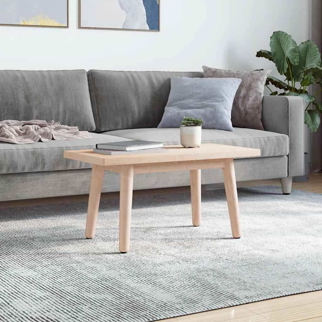 Tischplatte 80x40x2,5 cm Massivholz Kiefer Rechteckig