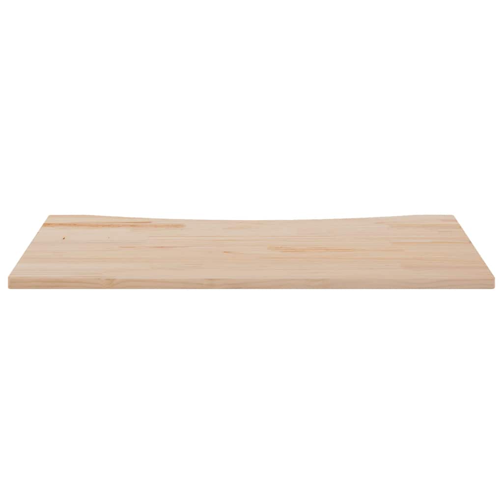 Schreibtischplatte 100x50x2,5 cm Massivholz Kiefer
